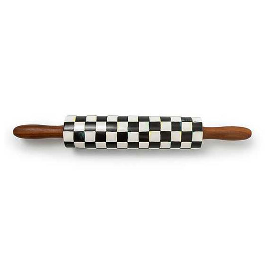 MacKenzie-Childs Courtly Check Rolling Pin