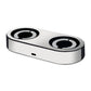 Mocha Check Electric Salt & Pepper Grinder Set