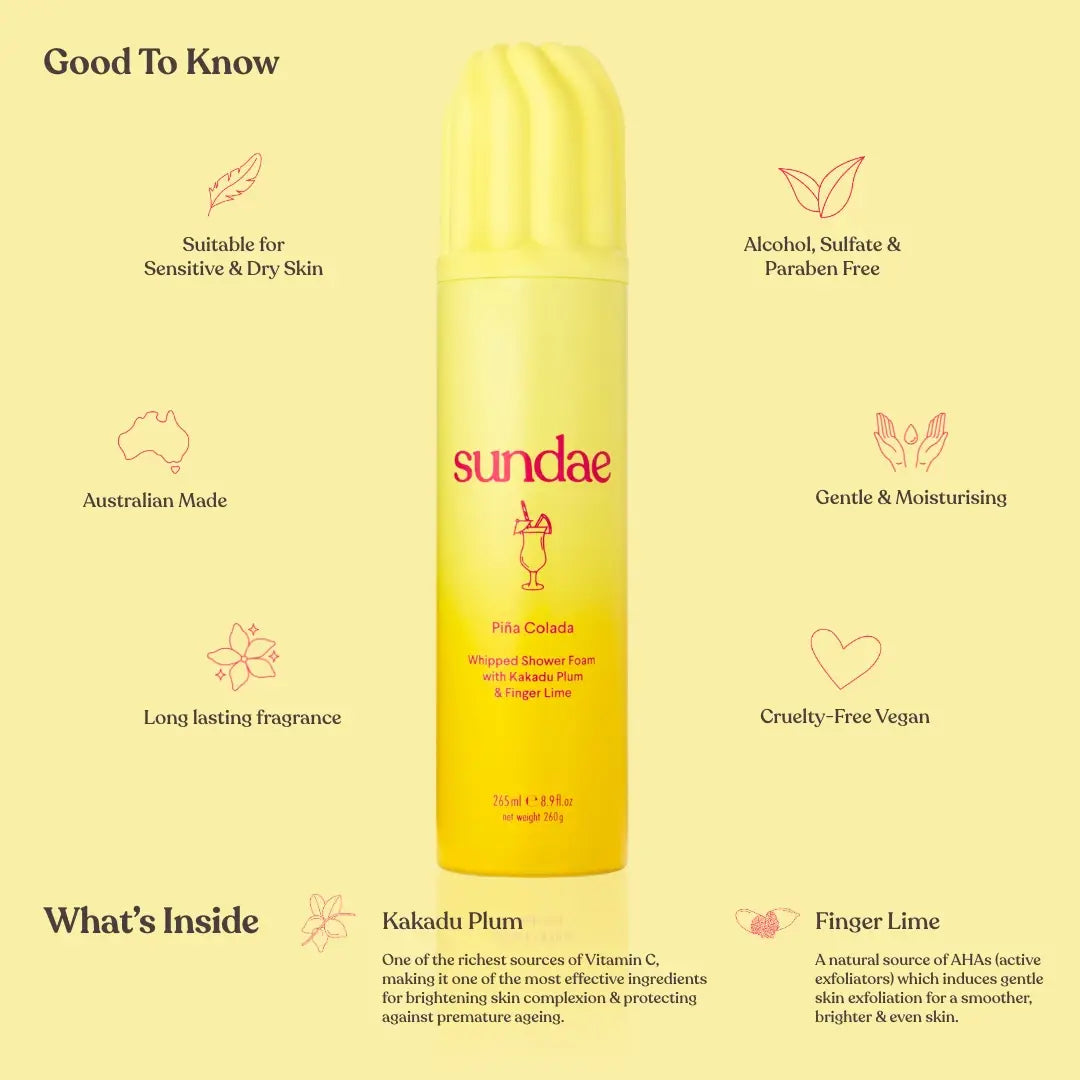 Piña Colada Foaming Body Wash