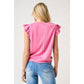 Bubble Gum Knit Top