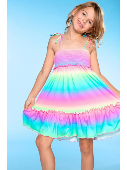 Simply Soft Tiered Smocked Dress