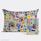 Standard Satin Pillowcase - the Fantastic World of Lisa Frank