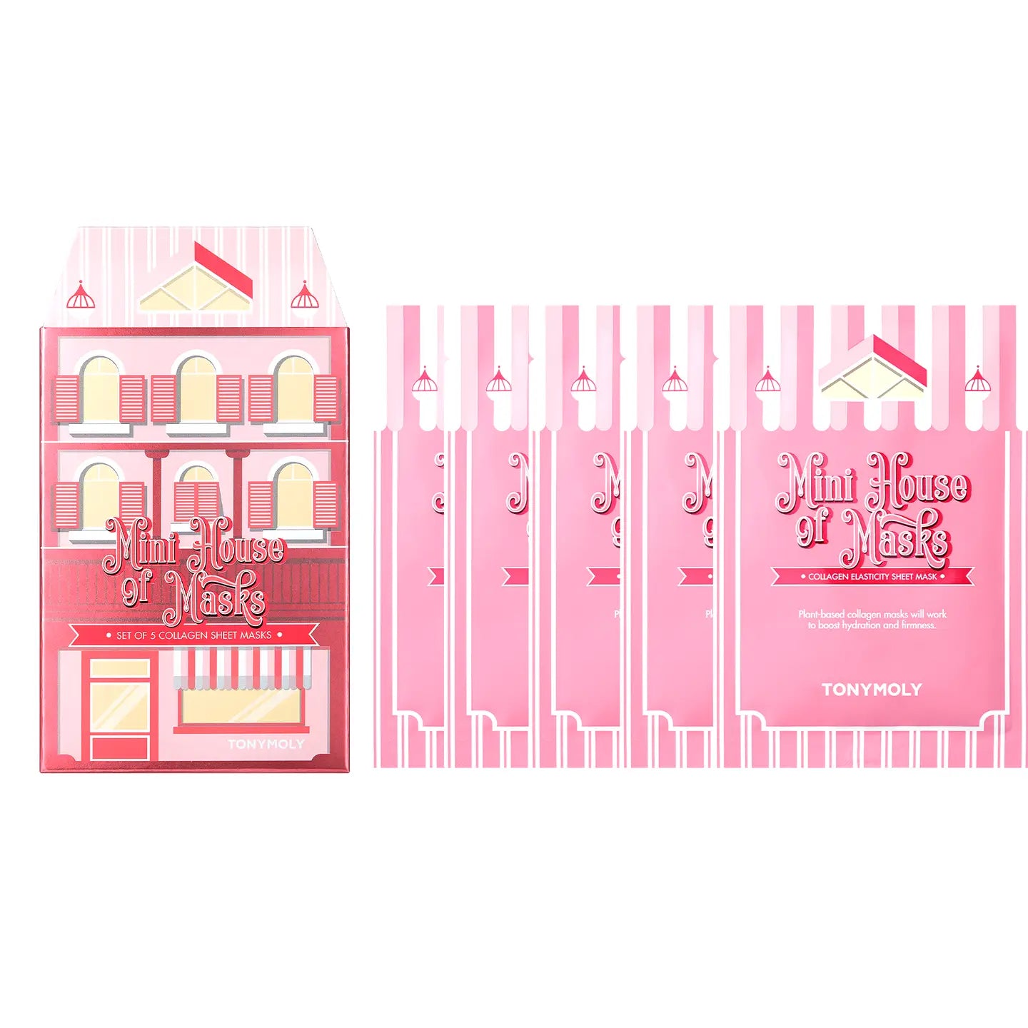 TONYMOLY Mini House of Masks Collagen Set - Set of 5