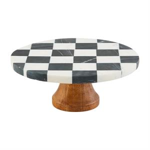 CHECKERED PEDESTAL