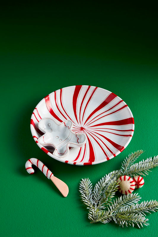 Mudpie Peppermint Chip & Dip Set