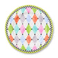 Palm Springs Melamine Dinner Plates, Set of 4