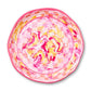 Pink Marble Check Melamine Large Platter