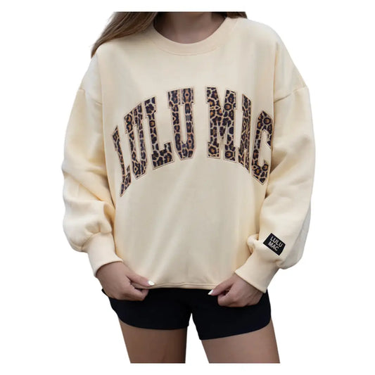 LEOPARD BUTTER Sweatshirt