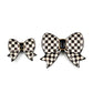 Courtly Check Bow Trinket Dishes, Set of 2