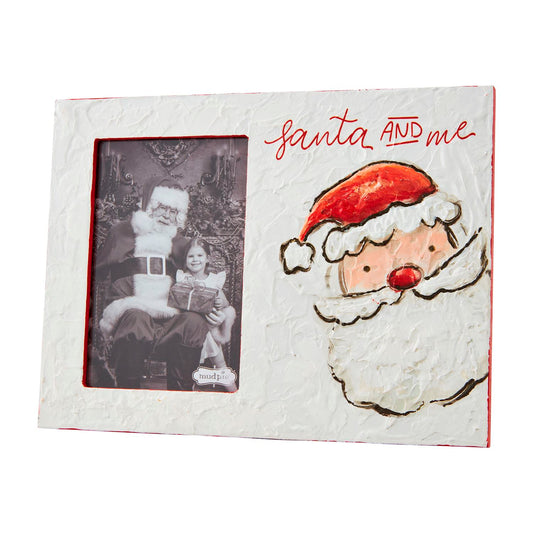 Mudpie Santa & Me Frame