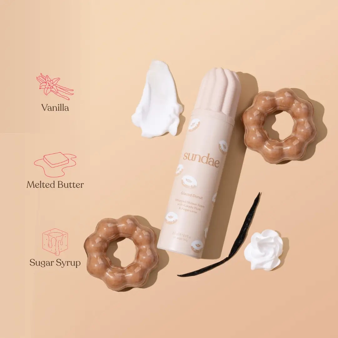 Glazed Donut Foaming Body Wash