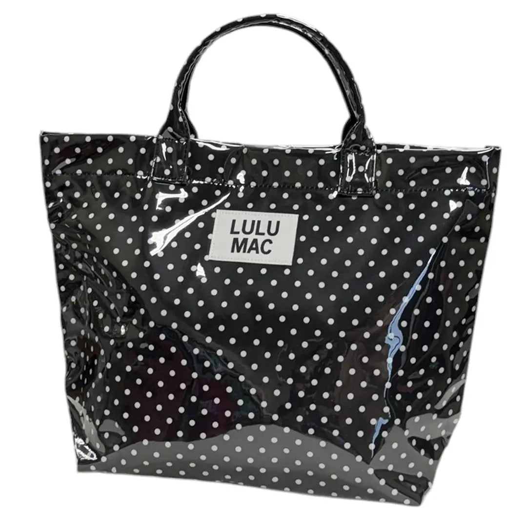 Tote Bag Black/White Dot