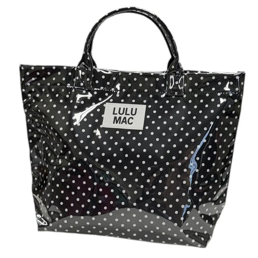 Tote Bag Black/White Dot
