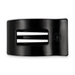 TELTIES Flat Rectangle Hair Clip | Large | Jet Black
