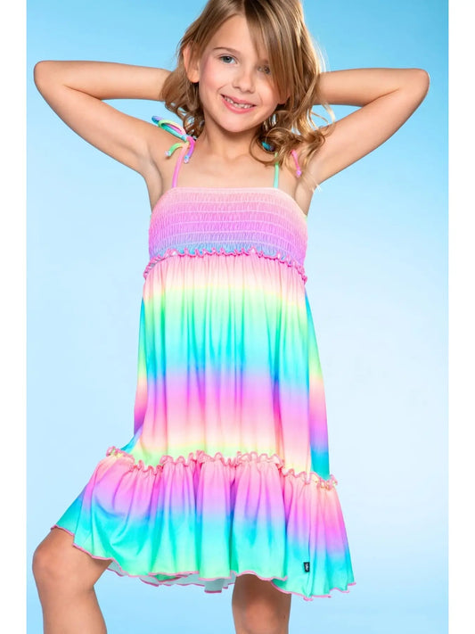 Simply Soft Tiered Smocked Dress