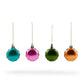 Confetti Macaroon Glass Ornaments, Set of 4