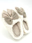 Christa Cozycream Bow Slippers