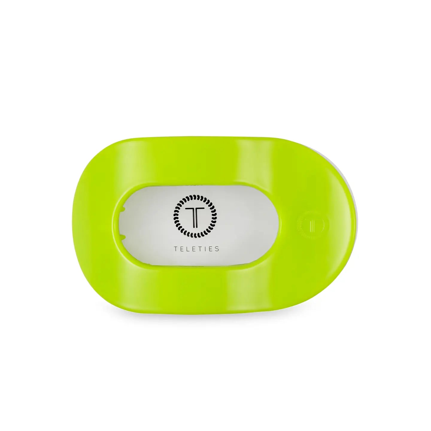 TELETIES Flat Round Hair Clip | Medium | Summer Brights