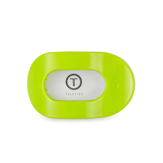 TELETIES Flat Round Hair Clip | Medium | Summer Brights