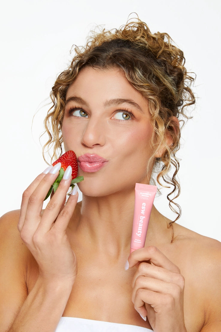 Strawberry Banana Smoothie Intense Hydration Lip Treatment
