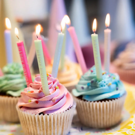 Candle Set - Happy Birthday 16CT