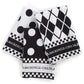 MacKenzie-Childs Black & White Dot Dish Towels, Set of 3