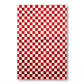 Cherry Check Printed Dish Towel