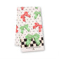 Holiday Bow Printed Dish Towel