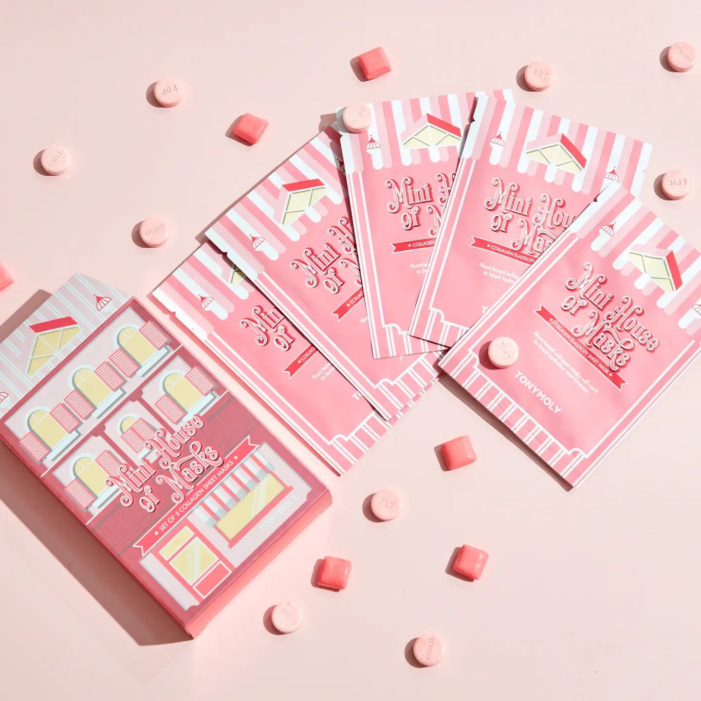 TONYMOLY Mini House of Masks Collagen Set - Set of 5