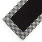 MacKenzie-Childs Courtly Check Black Table Runner