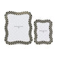 Wavy Check Silver Plated 8" x 10" Frame