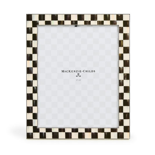 Courtly Check Silver Plated 8" x 10" Frame