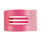 TELETIES Flat Rectangle Hair Clip | Large | Kiss & Tell