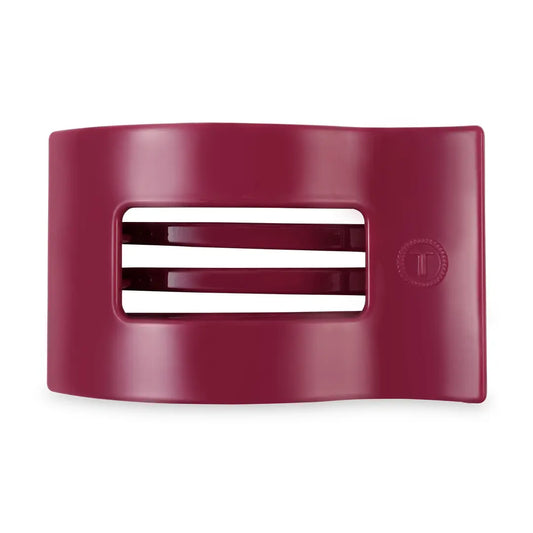 TELETIES Flat Rectangle Hair Clip | Large | Wild Side