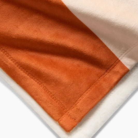 Geometry Timber Grid Butter Blanket