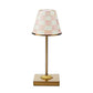 MacKenzie-Childs Rosy Check LED Rechargeable Cafe Table Lamp