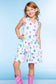 Simply Soft Racerback Ruffle Skirt Dress