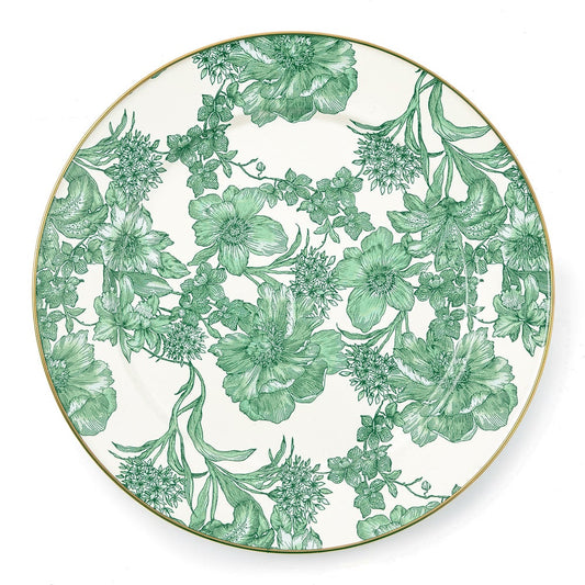 MacKenzie-Childs Emerald English Garden Enamel Dinnerware