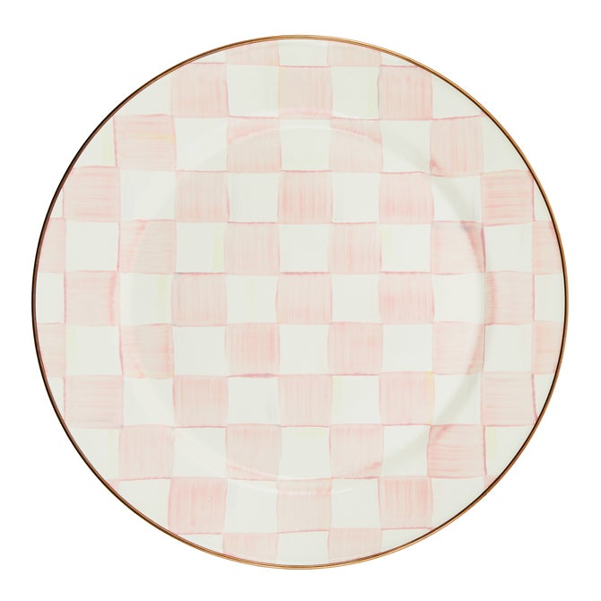 Rosy Check Charger/Plate