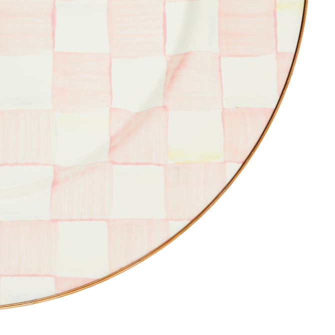 Rosy Check Charger/Plate