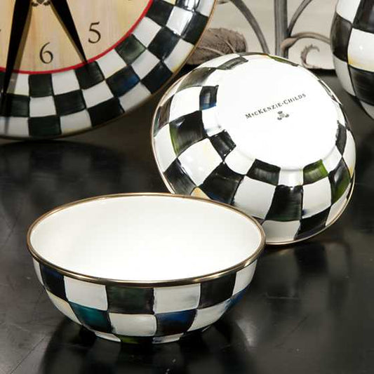 MacKenzie-Childs Courtly Check Everyday Bowl