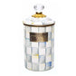 MacKenzie-Childs Sterling Check Large Canister