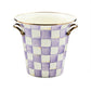 MacKenzie-Childs Violet Check Wine Cooler