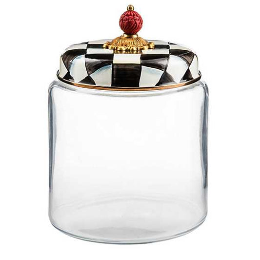 MacKenzie-Childs Courtly Check Large Kitchen Canister