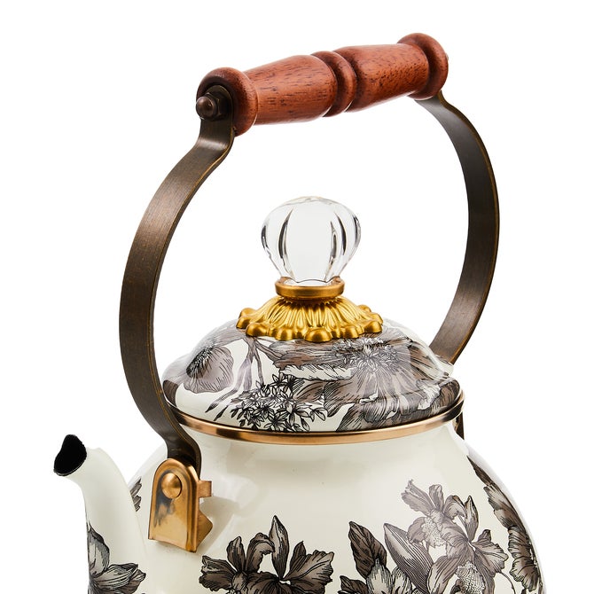 Sterling English Garden 2 Quart Tea Kettle