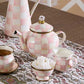 MacKenzie-Childs Rosy Check 4 Cup Teapot