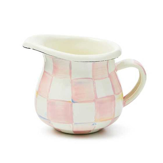 MacKenzie-Childs Rosy Check Little Creamer