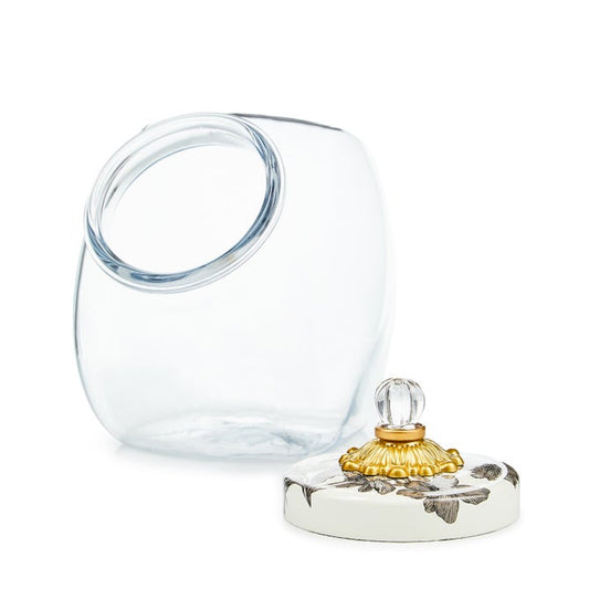 Sweets Jar with Sterling English Garden Lid