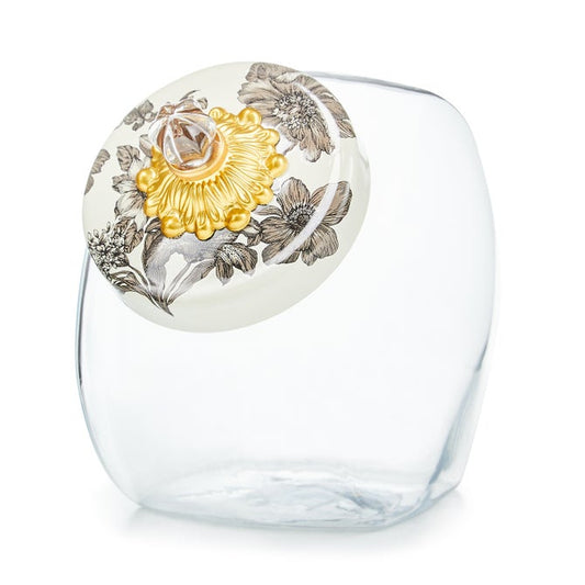 Sweets Jar with Sterling English Garden Lid