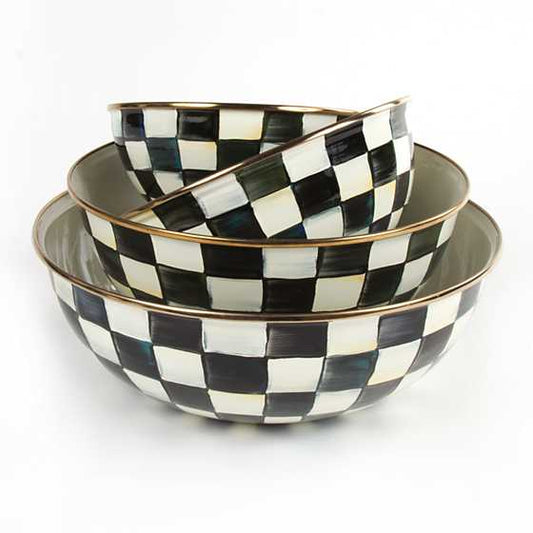 MacKenzie-Childs Courtly Check Medium Everyday Bowl